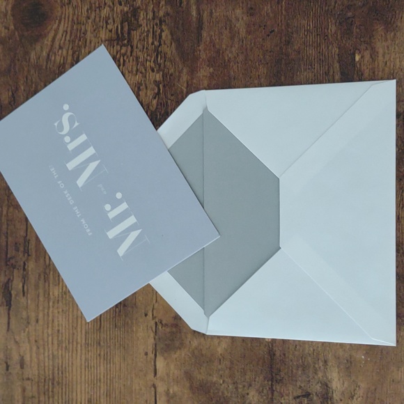 Kate Spade Mr. And Mrs. Note Cards - Picture 3 of 5